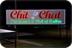 PinLights sign for Chit Chat in production
