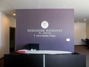 Stainless Steel Letters Reception Sign