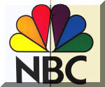 NBC SIGN LIGHTED WITH 2 DIFFERENT LAMPS