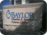 Baylor Regional Medical monument letters, Dallas