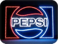 PinLights First-Surface LED Sign Face - Pepsi