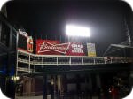 Budweiser sign at Ballpark in Arlington Texas
