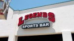 Legends Sports Bar channel letter sign on backplate in Highland Village, TX