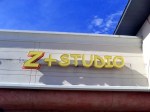 Z+ Studio lighted after install by Signs Manufacturing, Dallas, TX