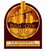 Pulse of the City 2016 For Excellence in Customer Satisfaction