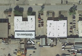 Dallas Signs Manufacturing overhead view