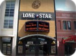 Lonestar at Sundance, Fort Worth, Texas channel letters and LED message center