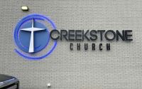 Large Pole Signs Creekstone Church