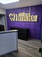 Curt Hinkle DDS Interior Signage in Fort Worth TX