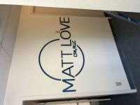 Interior Lobby Sign in Dallas TX Completed for Matt Love CPA