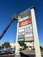 Business Sign Service And Maintenance Trail Lake Plaza Fort Worth TX
