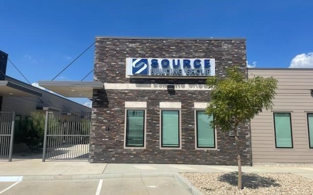 Channel letter signage used for tenant identification at a Dallas shopping center