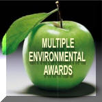 A GREEN company. Multiple environmental awards.
